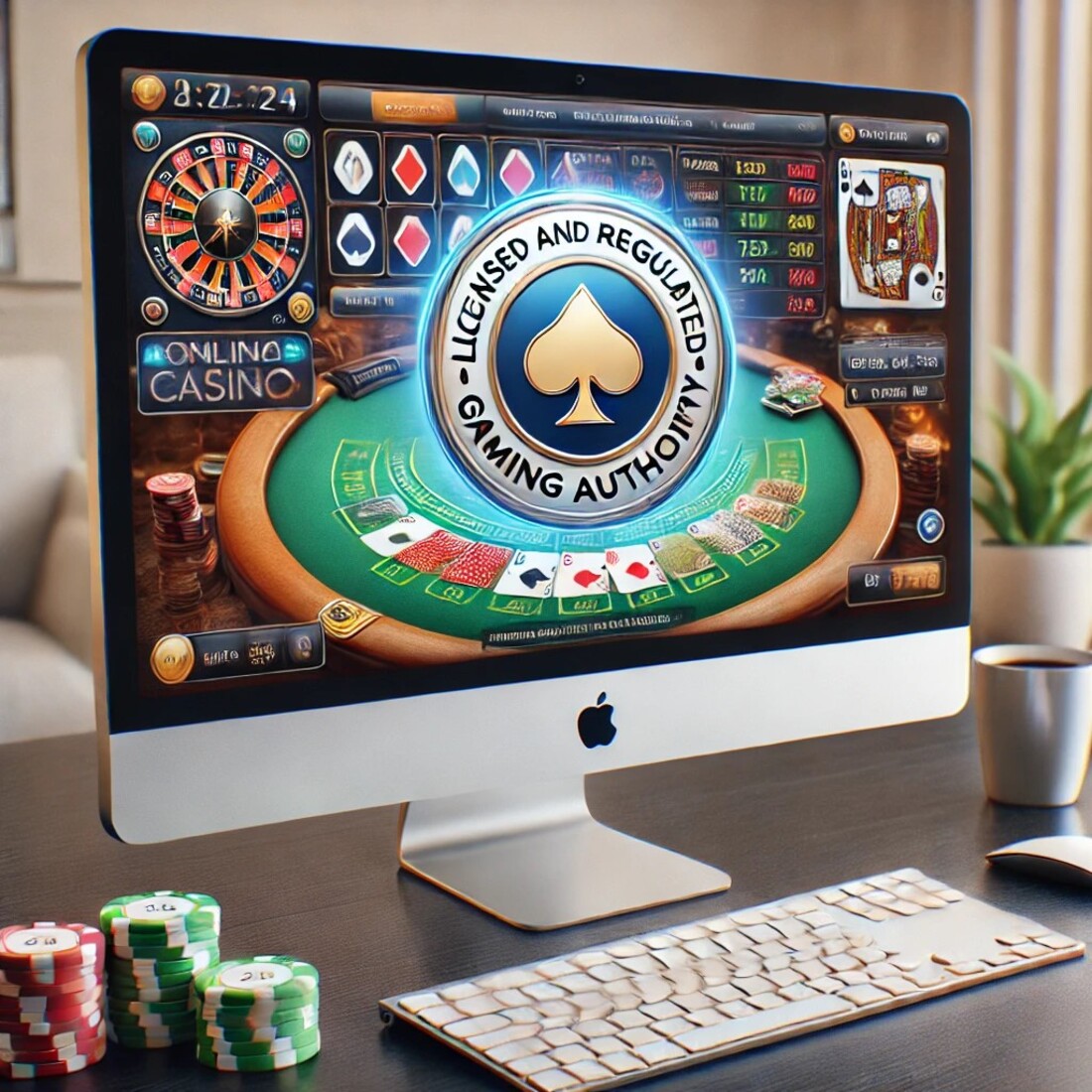 Control of online casinos